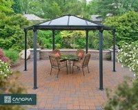 Palram 702563, Palram Monaco (438 cm, 438 cm) (702563) Schwarz