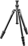 Gitzo GT0545T, Gitzo Traveler S-0, 4-teilig (Carbon, Metall) (GT0545T) Schwarz