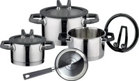 ELO-Stahlwaren 30004, ELO-Stahlwaren ELO Black Pearl Set (Br&auml;ter + Schmortopf,