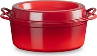 Le Creuset 25084320602460, Le Creuset Saftbr&auml;ter (Br&auml;ter + Schmortopf, Gusseisen)
