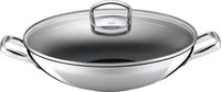 Silit 45.0082.6033, Silit Wokpfanne Hongkong 36cm mit Deckel, keramik (Wok Pfanne,
