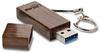 InLine 35065W, InLine Woodstick (128 GB, USB 3.2) (35065W) Braun