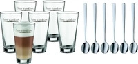 WMF 09.9626.9999, WMF Latte Macchiato Gl&auml;ser Set 12tlg Latte Gl&auml;ser mit L&ouml;ffel