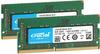 Crucial Laptop Memory (2 x 8GB, 2400 MHz, DDR4-RAM, SO-DIMM) (11914480) Grün