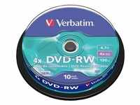 Verbatim DVD-RW (10 x), Optischer Datenträger