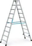 Zarges 230602, Zarges Nova B - Stufen-Stehleiter 2 x 10 Stufen (Stehleiter) (230602)