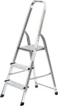 Munk 011124, Munk Haushaltsleiter einseitig begehbar 3 Stufen (Stehleiter, 134 cm)