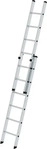 Munk 020210, Munk Sprossen-Schiebeleiter 2-teilig ohne Traverse 2x10 Sprossen