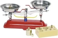 Goki 51891, Goki Waagen + Gewichte (51891) Rot/Silber