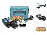 Makita DGA504RFJ3, Makita DGA 504 RFJ3 Akku Winkelschleifer 18 V 125 mm...