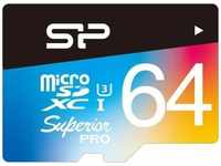 Silicon Power SP064GBSTXDU3V20SP, Silicon Power Superior Pro microSDXC, Multi
