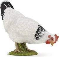 Papo 51160, Papo Pickendes weisses Huhn (51160) Weiss