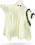Papo 38903, Papo Phosphoreszierender Geist (38903) Weiss/Schwarz