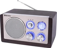Roadstar HRA-1245N, Roadstar K&uuml;chenradio FM Radio (AM, FM) (HRA-1245N) Silber