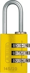 Abus 46609, Abus 145/20 yellow Lock-Tag (46609) Gelb