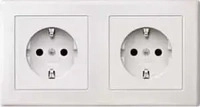 Merten MEG2328-1519, Merten MEG2328-1519 Steckdose CEE 7/3 Weiss (MEG2328-1519)