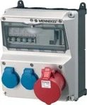 Mennekes 920015, Mennekes Steckdosen-Kombination (920015) Grau