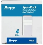 Kopp 652602012, Kopp Einsatz Wechselschalter Paris Weiss 652602012 (652602012)