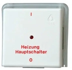Kopp 627302086, Kopp Heizungs-Notschalter Arktis We (627302086) Weiss