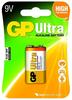 GP Batteries 0301604AUETA-B1, GP Batteries Ultra Alkaline Batterie 9 V Block 1er