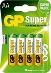 GP Batteries 03015AETA-B4, GP Batteries 1x4 GP Super Alkaline 1,5V AA Mignon LR06 Neu