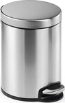 Durable 340023, Durable Treteimer (5 l) (340023) Silber