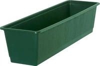 Geli 803 060 11, Geli Blumenkasten Standard, eckig, 60x17,5x14,5 cm, aus Kunststoff