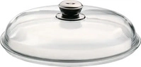 WMF Pfannen-Glasdeckel Silberfarben (32 cm, Glas, Metall) (4000530534613) Silber
