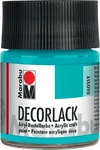 Marabu 11300005070, Marabu Acryllack "Decorlack", wei&aacute;, 50 ml, im Glas (50 ml)