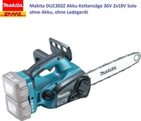Makita DUC302Z, Makita DUC302Z (Akku Kettens&auml;ge) (DUC302Z) Blau/Schwarz
