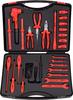 KS Tools, Werkzeugkoffer, Werkzeugsatz mit isolierten Werkzeugen, 26-tlg (26 Teile)