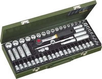 Proxxon 23112, Proxxon Super-Kompaktsatz mit Ratsche, 65-teilig (23112)
