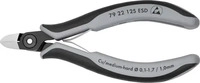 Knipex 79 22 125 ESD, Knipex Pr&auml;zisions-Elektronik-Seitenschneider ESD (125 mm) (79