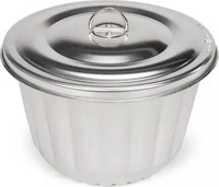 Patisse 04023, Patisse Wasserbadform 2,0ltr. (19 cm) (04023) Silber