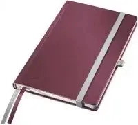 Leitz 4486-00-28, Leitz Style HC (A5, Liniert, Harter Einband) (4486-00-28) Rot