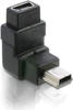 Delock USB Adapter Mini-B zu Mini-B, 90ø gewinkelt (USB 2.0) (5822568)