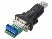 Digitus DA-70157, Digitus USB 2.0 zu seriell Konverter (RS485, 80 cm) Schwarz