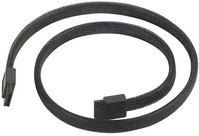 Silverstone SST-CP07, Silverstone SATA III Kabel 50cm - sleeved (50 cm, SATA III)