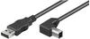 Goobay Wentronic Goobay USB 2.0 Hi-Speed Kabel, Schwarz, 1 m (1 m, USB 2.0), USB