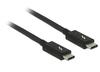 Delock 84845, Delock Thunderbolt 3 Kabel (1 m, USB 3.1)