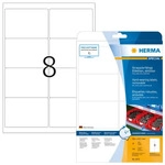 Herma 4575, Herma Wetterfeste Etiketten A4 abl&ouml;sbar (4575) Weiss