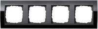 Gira 0214738, Gira Abdeckrahmen (0214738) Schwarz