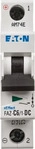 Eaton FAZ-C6/1-DC, Eaton MCB, 6A, C-type, 1Pole, 10kA (DC) (FAZ-C6/1-DC)