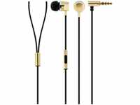 Schwaiger KH410G531, Schwaiger In-Ear Kopfhörer (Kabelgebunden) Gold/Schwarz