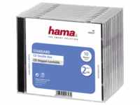 Hama CD Double Box 10er Jewel-Case, Optische Medien Zubehör