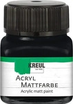 Kreul 75220, Kreul Acryl Mattfarbe Schwarz 20ml (20 ml) (75220), Grundpreis: &euro;