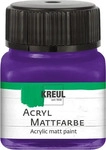 Kreul 75234, Kreul Acryl Mattfarbe, 20 ml (20 ml) (75234) Violett, Grundpreis: &euro;
