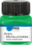 Kreul Acryl Metallicfarbe, cremig deckend, 20 ml (20 ml) (23251886) Gr&uuml;n,