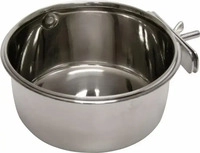 Kerbl 82782, Kerbl Edelstahlnapf mit Schraubbefestigung f&uuml;r Nager (60 cl) (82782)