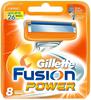 Gillette 7702018263905, Gillette Fusion ProGlide Power (4 x) Blau